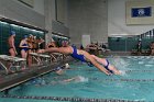Swimming vs Babson  Wheaton College Swimming vs Babson College. - Photo By: KEITH NORDSTROM : Wheaton, Swimming, Babson